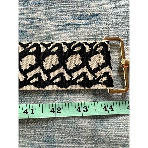 Zooeass Gold Tone Beige Black Replacement Crossbody Strap - Picture 6 of 6